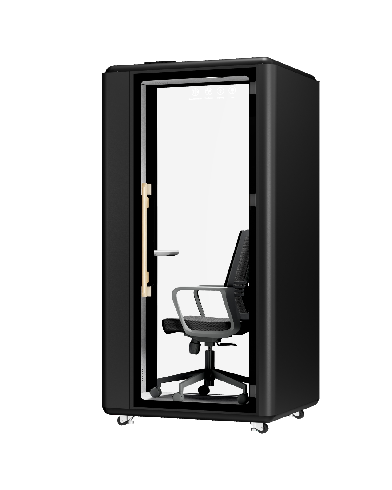 Noir de carbone + gris clair de lune