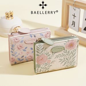 กระเป๋าสตางค์สั้นผู้หญิง Baelerry ลายอนิเมะ ความจุเยอะ ใส่เหรียญได้ ใช้ได้ทุกวัน - Product Image 2