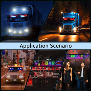 16*96 <strong>LED</strong> Matrix Pixel Panel USB 5V Flexible Light RGB Pattern Graffiti <strong>Scrolling</strong> Text Animation <strong>Display</strong> Car Shop APP Control - Product Image 6