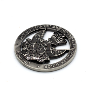 Médaille civile décorative de haute qualité, couleur or, avec Logo personnalisé, Badge, Service en chine, <span class=keywords><strong>lot</strong></span> de 8 pièces - Product Image 6