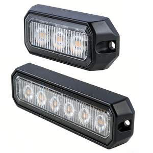 Emark ไฟเตือน6LED ด้านหน้า/ด้านหลัง/ด้าน<span class=keywords><strong>ข้าง</strong></span>ไฟเตือนรถ, ไฟกระพริบ12V 24V IP67กันน้ำ17<span class=keywords><strong>แฟลช</strong></span> - Product Image 5