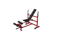 Banc de musculation multi-positions réglable pour l'haltérophilie