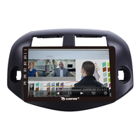 Untuk Toyota RAV4 2007-2012 Perangkat Headunit 10 Inci Double 2 Din Octa-Core Quad Stereo Mobil GPS Navigasi Radio Mobil Android