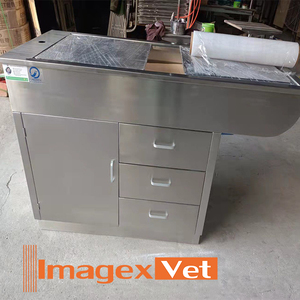 Table d'Éuthanasie Vétérinaire en Acier Inoxydable Table de Traitement pour Animaux pour Clinique Vétérinaire Équipement d'Hôpital - Product Image 3