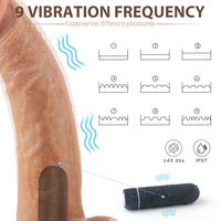 Jouets sexuels en plastique télécommandés S-HANDE, vibromasseurs pour femmes, pénis en silicone souple avec ventouse puissante
