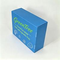 Voedselveilige holle kartonnen fruit- en groentebak, herbruikbaar, stapelbaar, gegolfd plastic verpakking voor export van bessen en vis.
