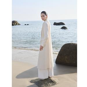 Pantalons pour femmes du Vietnam, pantalons larges, pantalons larges à jambes larges, haute couture, fermeture éclair, ODM, tissés, élégants, pantalons larges pour femmes - Product Image 6