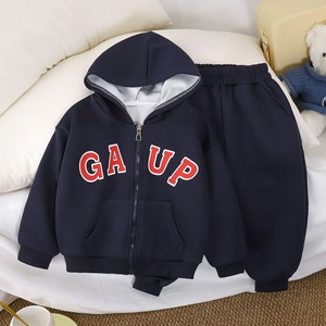Set di Abbigliamento Sportivo per Bambine RTS, Vendita all'Ingrosso, <span class=keywords><strong>Felpa</strong></span> con Cappuccio e <span class=keywords><strong>Pantaloni</strong></span> Lunghi <span class=keywords><strong>in</strong></span> Cotone alla Moda per Neonati - Product Image 5