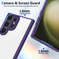 Coque de téléphone en TPU antichoc de haute qualité pour Samsung Galaxy S25 Plus S24 S23 S22 housse transparente de protection Ultra