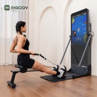 Équipement de fitness intelligent fiable IMBODY, construction robuste de salle de sport intelligente, miroir de fitness intelligent de 43 pouces, machine d'entraînement