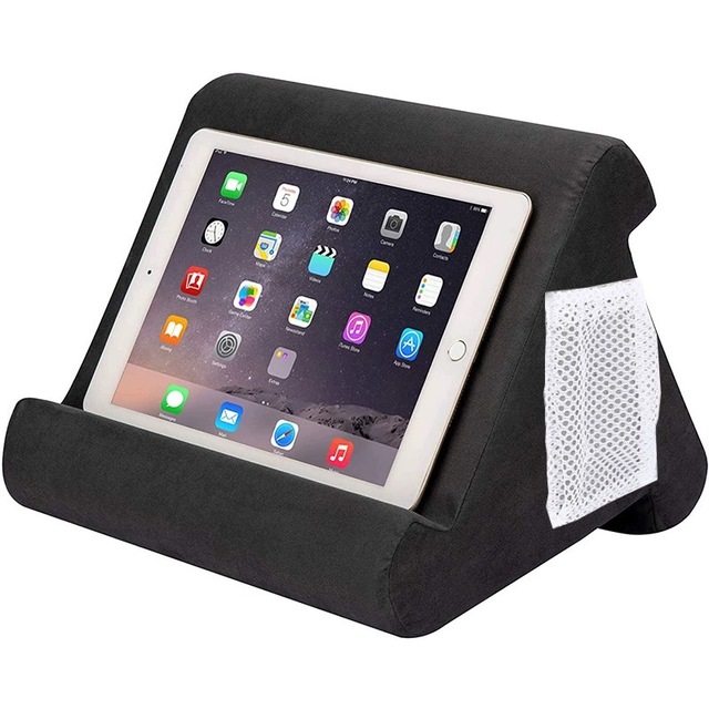 Comfortable Angled Viewing Soft Foam Tablet Pillow Holder