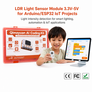 Robot de Juguete con IA de Modo Dual para Simulación Virtual, Kit de Bloques de Construcción con Codificación ESP32, Programación Gráfica, Proyectos STEM para la Escuela - Product Image 6