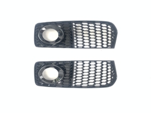 Coperchio fendinebbia dall'aspetto RS5 adatto per <span class=keywords><strong>Audi</strong></span> <span class=keywords><strong>A5</strong></span> B8 2004-2012 griglia <span class=keywords><strong>nera</strong></span> ABS - Product Image 4