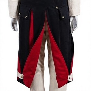 Costume colonial du XVIIIe siècle pour homme, kit de reconstitution historique, veste et pantalon, uniforme d'extérieur - Product Image 3