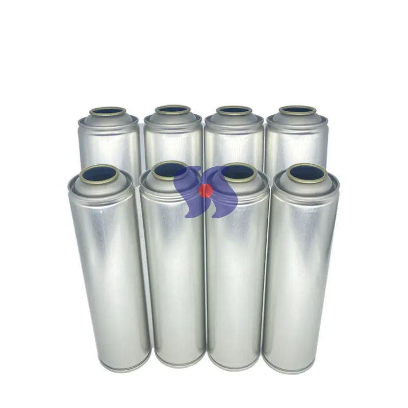 Factory Manufacture Clear Lacquered 57mm Metal Can Empty Aerosol Tin for Aerosols and Tinplate Bottles