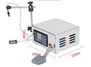Machine de remplissage semi-automatique de petite taille pour parfums, eaux et boissons avec remplissage quantitatif - Product Image 4