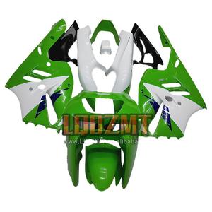 Carrosserie Pour <span class=keywords><strong>KAWASAKI</strong></span> <span class=keywords><strong>NINJA</strong></span> ZX-9R ZX 9R <span class=keywords><strong>900</strong></span> CC 9 R vert blanc <span class=keywords><strong>ZX9R</strong></span> 94 95 96 97 46No.13 ZX900CC ZX900 1994 1995 <span class=keywords><strong>1996</strong></span> 1997 Carénage - Product Image 1