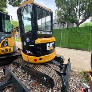 Equipo Agrícola y Doméstico Usado de Alta Calidad, 90% Nuevo, Excavadora de 3 Toneladas, Excavadora de Orugas Caterpillar CAT303 de 3 Toneladas - Product Image 2