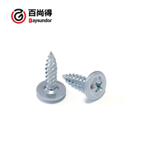 Custom Wholesale Hardware Tools Metal Parts Galvanized Carbon Steel Truss Head Phillips Self Drilling Screws CLASS 4 Standard