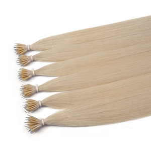 Jasmine Beauty 100% Virgin Remy Human Hair Nano Ring Hair Extensions Invisible Nano Beads Double Drawn Cuticle Aligned Wholesale - Product Image 1