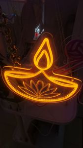 Ücretsiz tasarım kaplan tavşan <span class=keywords><strong>Neon</strong></span> doğrudan satış festivali parti Styling işık işaretleri manzara işıkları mutlu Diwali özel <span class=keywords><strong>Neon</strong></span> ışıkları - Product Image 2