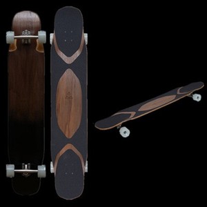 Vente en gros Longboard complet 46 pouces Longboard en érable canadien et bambou Longboard dansant Skateboards - Product Image 3