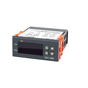 STC-1000 pengontrol suhu digital cerdas kabinet kulkas sakelar kontrol suhu dapat disesuaikan termostat