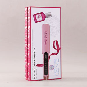 ENZO Vente Chaude Fer à Lisser Professionnel <span class=keywords><strong>Plancha</strong></span> De Cabello Lisseur de Cheveux de Salon Personnalisé avec Fonction d'Affichage de la Température - Product Image 5