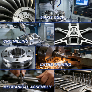 Collecteur d'admission <span class=keywords><strong>CNC</strong></span> en aluminium usiné Yuanji pour pièces de course OEM personnalisées, matériaux aérospatiaux, Guangdong - Product Image 4