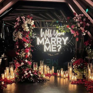 Achats en gros <span class=keywords><strong>de</strong></span> néons, néon LED personnalisé « Veux-tu m'épouser », néon acrylique personnalisé avec logo - Product Image 4