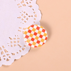 CHENXI Lote de Mini Platos Coloridos de Resina, Abalorios para Manualidades, Accesorios de Cocina para Casa de Muñecas, Modelo de Dibujos Animados - Product Image 6