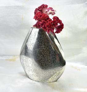 Vevor — vase à fleurs de créateur moderne en métal, vase au design moderne - Product Image 1