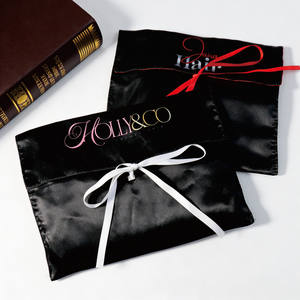 <span class=keywords><strong>Funda</strong></span> de Almohada de Satén de Seda Suave para Cabello y Piel, <span class=keywords><strong>Funda</strong></span> de Almohada Refrescante de Satén con Bolsa de Regalo Tipo Sobre - Product Image 2