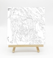 Décoration murale en gros peinture à faire soi-même enfants adultes peinture sur toile par numéros, peinture à l'huile pour la décoration intérieure