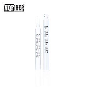 NQFIBER Vente en gros 1ml 2ml 3ml Tubes goutteurs sphériques Tube de verre de laboratoire Pipette Pasteur numérique en verre avec tête d'ampoule en caoutchouc - Product Image 3