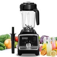 Licuadora de Alta Velocidad de 3L y 2000 Vatios, Licuadora de Gran Venta en Sudamérica, Sistema Seguro, Licuadora para Smoothies y Ensaladas