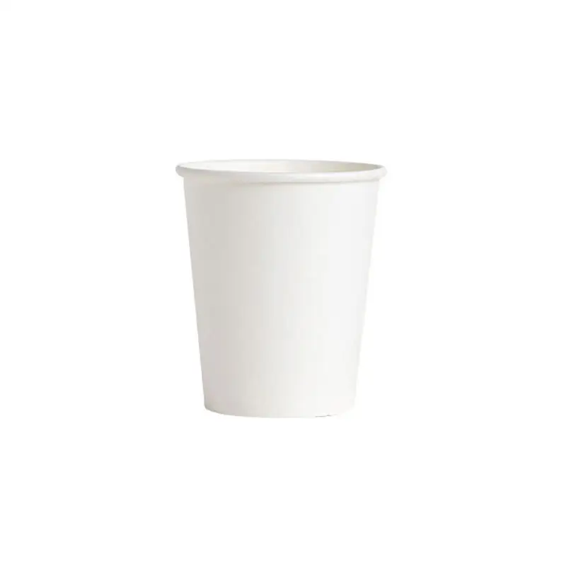 Kunden spezifisches Logo Heißgetränkepapier-Tee tassen Bedrucktes Papier Doppelwandige Einweg-Dixie-Kaffeetassen