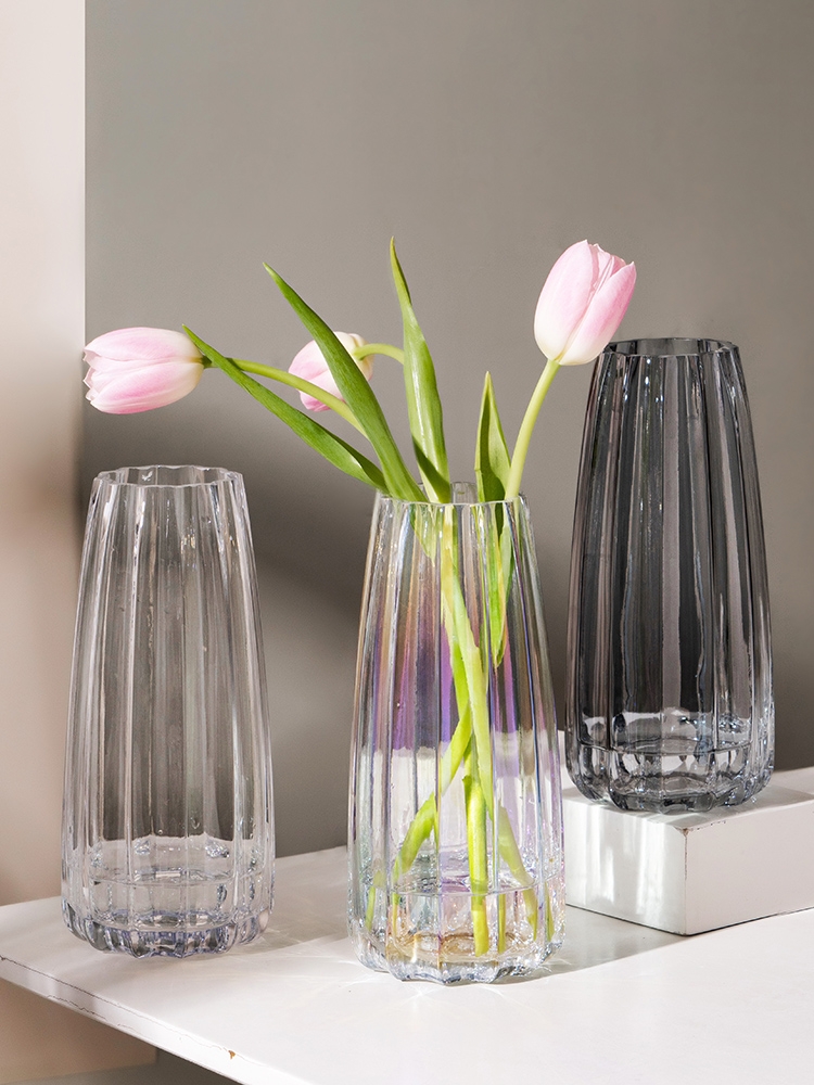 Factory Produced Wholesale Glass Luxury Vase Glass