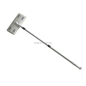Serpillière plate facile à utiliser avec 2 poignées en fer télescopique, nettoyage sec et humide de la poussière, modèle <span class=keywords><strong>2022</strong></span> - Product Image 1