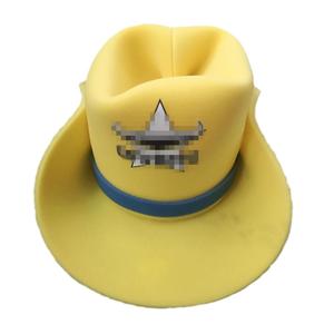 Cappelli da cowboy e da cowgirl divertenti in spugna per feste di Carnevale - Product Image 5