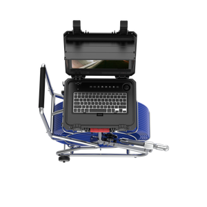 <span class=keywords><strong>Caméra</strong></span> d'inspection professionnelle pour canalisations d'égouts 35 mm 360° °   <span class=keywords><strong>Caméra</strong></span> d'endoscopie Pan Tilt 5MP avec compteur de mètres et moniteur 13 pouces - Product Image 6