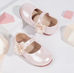 Zapatos Nuevos Personalizados para Niñas de 1 a 6 Años, Zapatos de Vestir con Lazos, Punta Redonda Plana, Zapatos de Cuero para Niños - Product Image 6