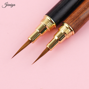 Pincel <span class=keywords><strong>de</strong></span> <span class=keywords><strong>Uñas</strong></span> <span class=keywords><strong>de</strong></span> Madera <span class=keywords><strong>de</strong></span> Palisandro/Madera Negra con Logotipo Personalizado, Pelo Kolinsky Puro, para Diseño <span class=keywords><strong>de</strong></span> <span class=keywords><strong>Uñas</strong></span> con Gel UV, Pintura Acrílica - Product Image 1