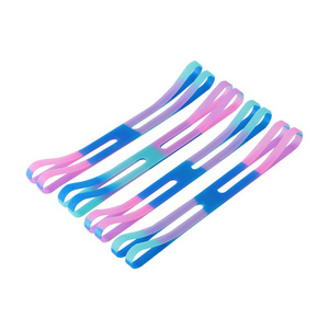 Banda elástica de goma de silicona con forma de cruz X H de goma <span class=keywords><strong>natural</strong></span> con logotipo personalizado para embalaje de libros de regalo - Product Image 2