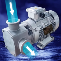 Pompe à eau sanitaire auto-amorçante en acier inoxydable HY pour gros flocons, avec turbine flexible, pour transfert de gelée et alimentation alimentaire HY