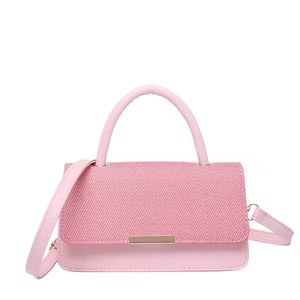 2025 printemps nouvelle mode carré sac à main femmes rétro épaule sac à bandoulière chaîne décoration - Product Image 4