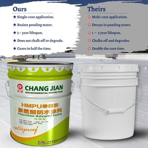 Diansen Eco-Friendly Durable High-Strength Polyurethane Waterproof Coating for Kitchen Tile 3-Year Warranty High-Temperature - Product Image 2
