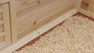 Casa de Lujo para Mascotas de Madera de Abeto para Interiores, para Roedores Pequeños como Conejos, Cobayas y Hámsters, 113.5x75.5x40cm, Ecológica - Product Image 4