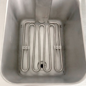 Équipement de cuisine en acier inoxydable, friteuse électrique à réservoir unique avec panier unique - Product Image 2