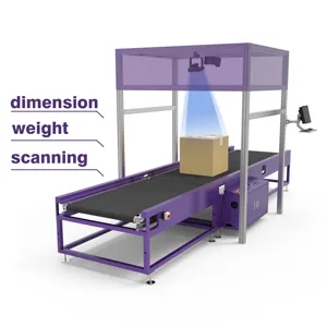 Mesin DWS untuk Transportasi Bagasi dengan Dimensi Kamera Hikvision dan Sistem Penyortiran untuk Transportasi Bagasi